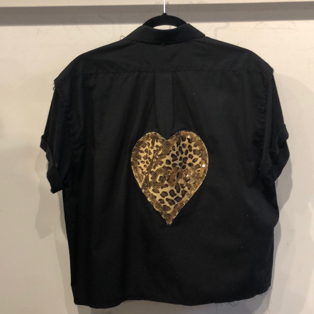 Relove Leopard Novelty Top